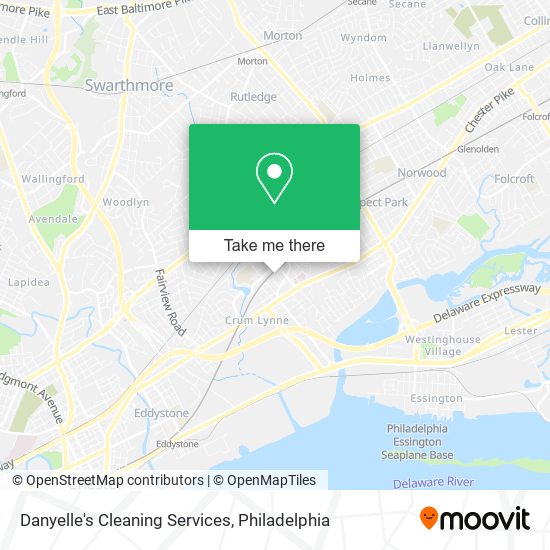 Mapa de Danyelle's Cleaning Services