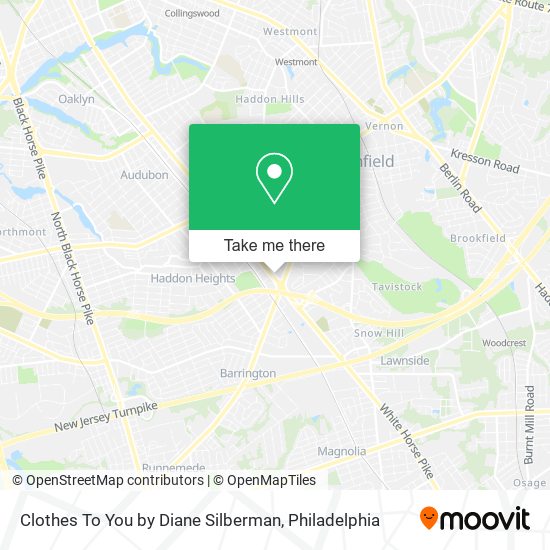 Clothes To You by Diane Silberman map