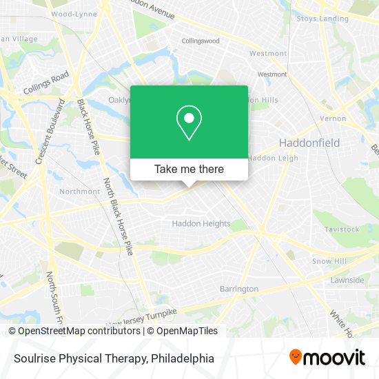 Soulrise Physical Therapy map
