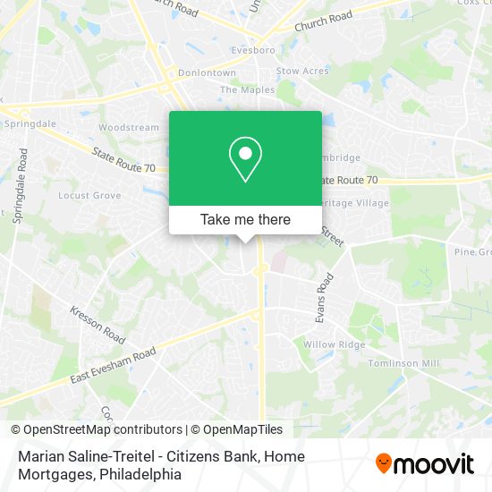 Marian Saline-Treitel - Citizens Bank, Home Mortgages map