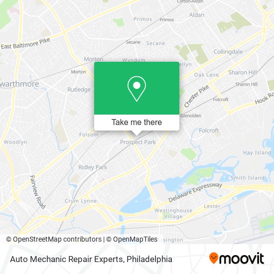 Mapa de Auto Mechanic Repair Experts