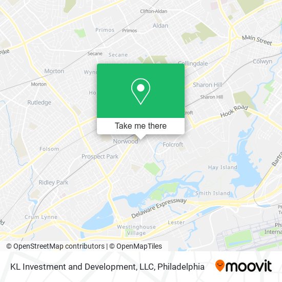 Mapa de KL Investment and Development, LLC