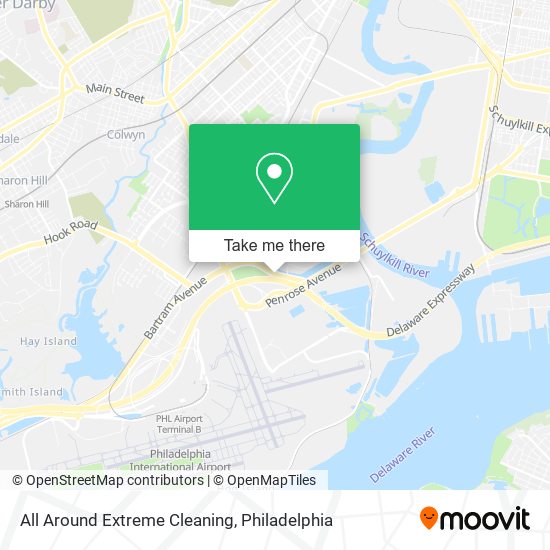 All Around Extreme Cleaning map