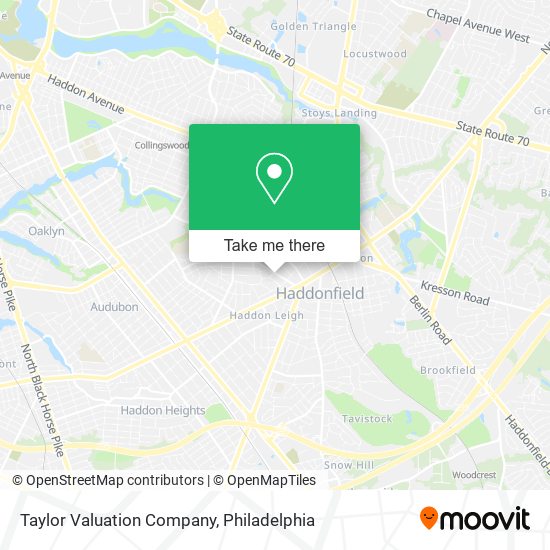 Mapa de Taylor Valuation Company