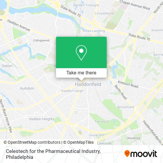 Mapa de Celestech for the Pharmaceutical Industry