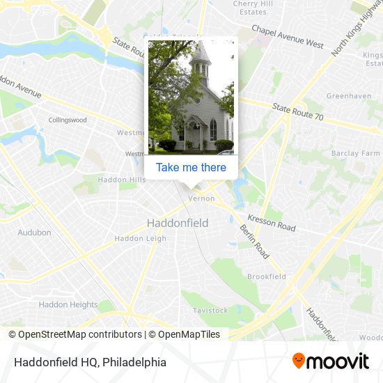 Haddonfield HQ map