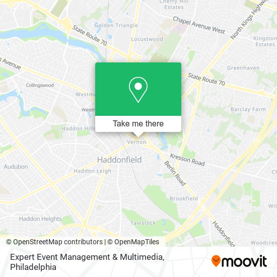 Mapa de Expert Event Management & Multimedia