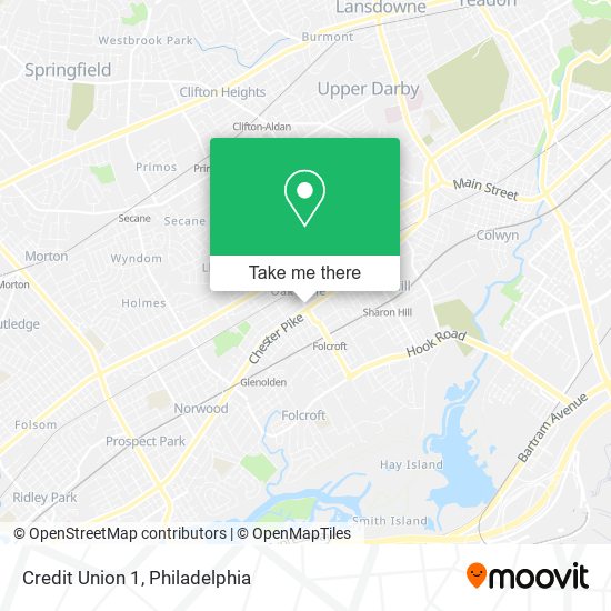 Credit Union 1 map