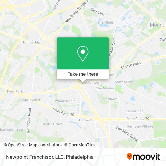Newpoint Franchisor, LLC map