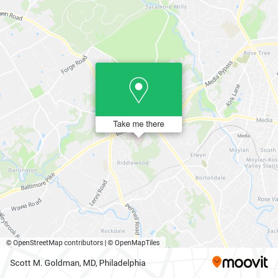 Scott M. Goldman, MD map