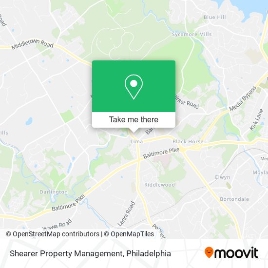 Shearer Property Management map