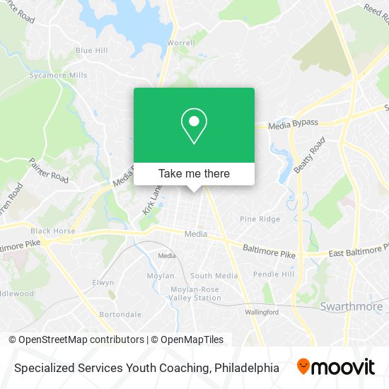 Mapa de Specialized Services Youth Coaching
