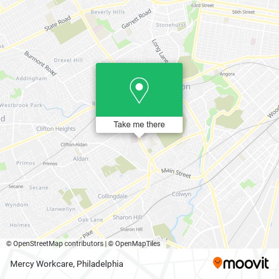 Mapa de Mercy Workcare