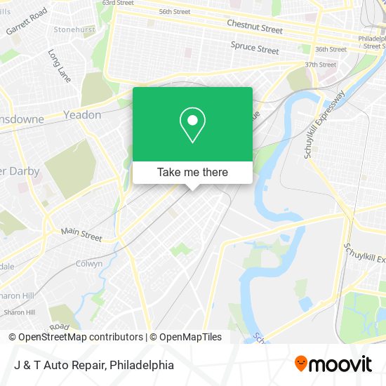 J & T Auto Repair map