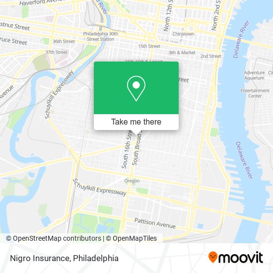 Mapa de Nigro Insurance