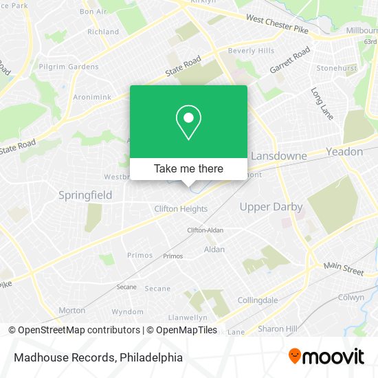 Madhouse Records map