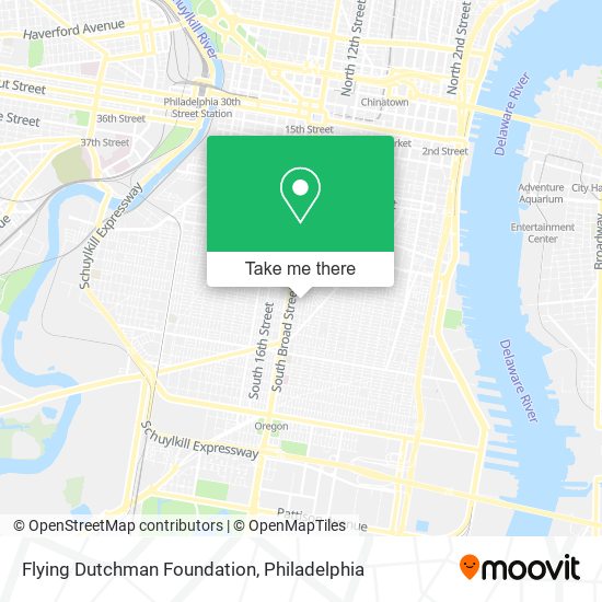 Flying Dutchman Foundation map