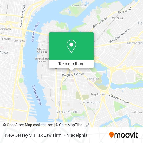 New Jersey SH Tax Law Firm map