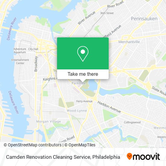 Mapa de Camden Renovation Cleaning Service