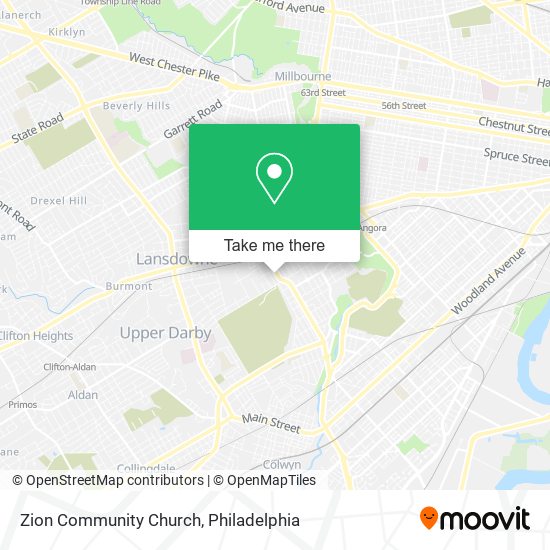 Mapa de Zion Community Church