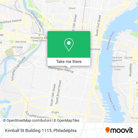 Kimball St Building 1115 map