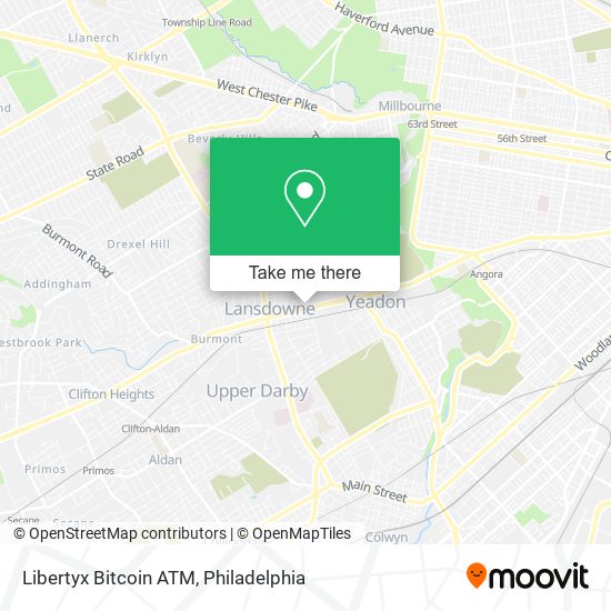 Libertyx Bitcoin ATM map