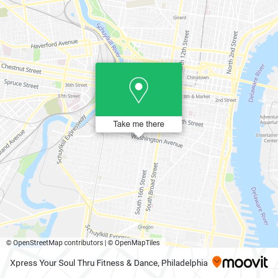 Xpress Your Soul Thru Fitness & Dance map