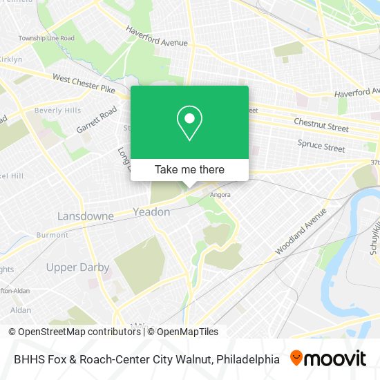 Mapa de BHHS Fox & Roach-Center City Walnut