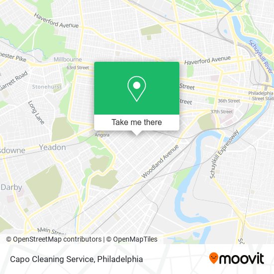 Mapa de Capo Cleaning Service