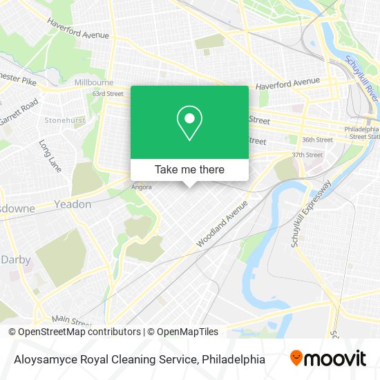 Aloysamyce Royal Cleaning Service map