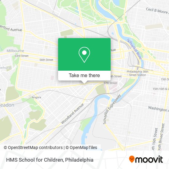 HMS School for Children map