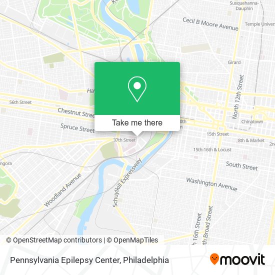 Pennsylvania Epilepsy Center map