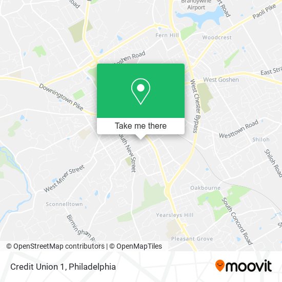 Credit Union 1 map