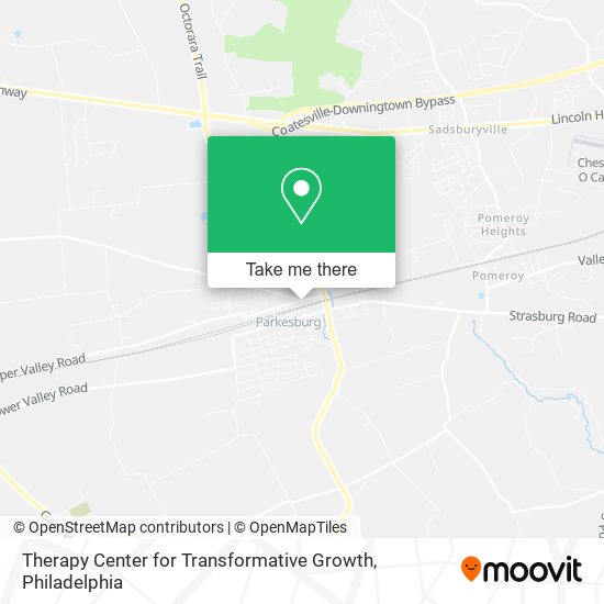 Therapy Center for Transformative Growth map