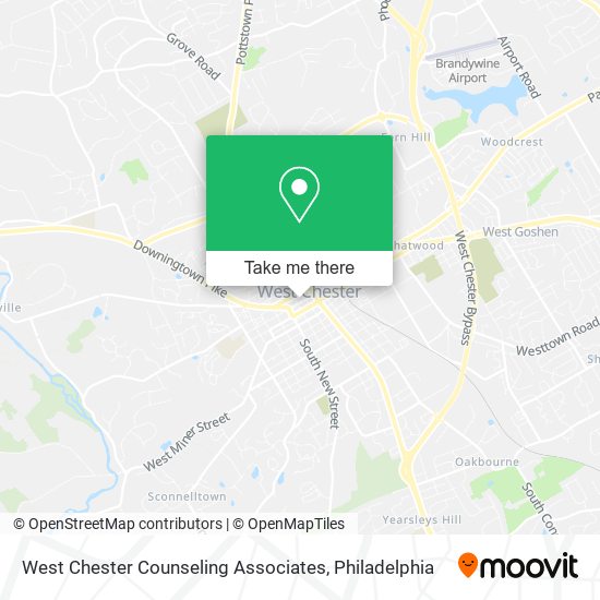 West Chester Counseling Associates map