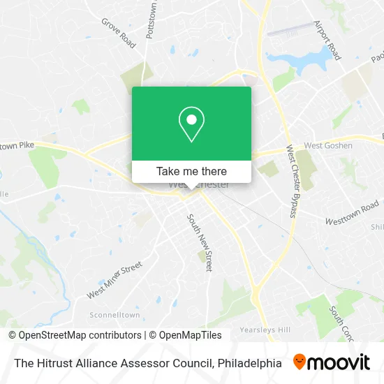 The Hitrust Alliance Assessor Council map