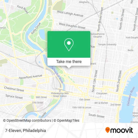 Mapa de 7-Eleven