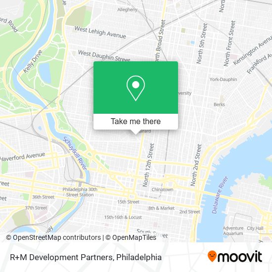 R+M Development Partners map