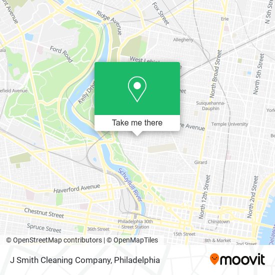 Mapa de J Smith Cleaning Company