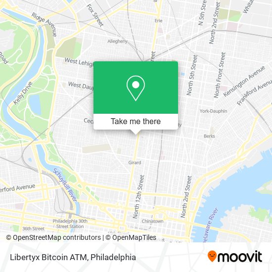 Libertyx Bitcoin ATM map