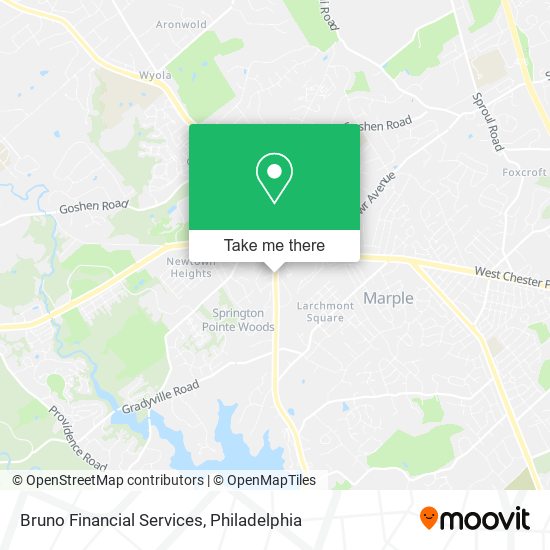 Mapa de Bruno Financial Services
