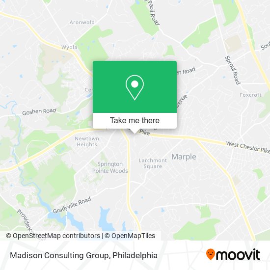 Mapa de Madison Consulting Group