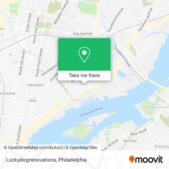 Luckydogrenovations map