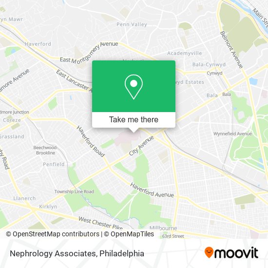 Nephrology Associates map