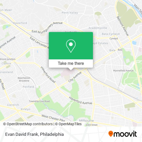 Evan David Frank map