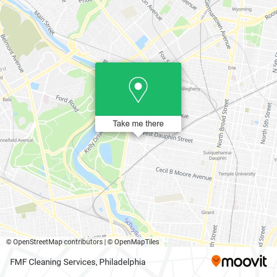FMF Cleaning Services map