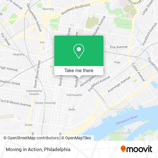 Moving in Action map