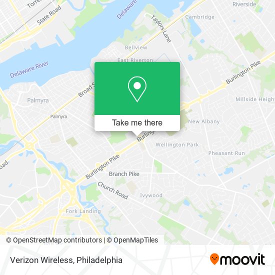 Verizon Wireless map