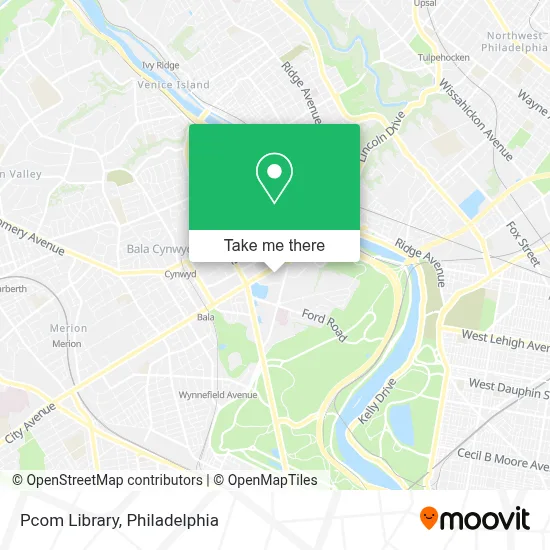 Pcom Library map