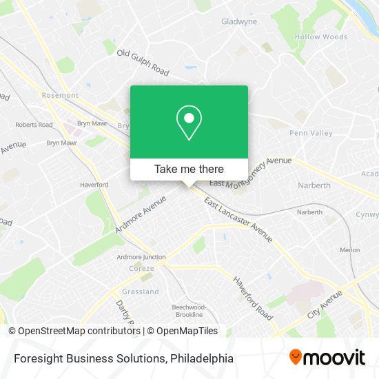 Foresight Business Solutions map